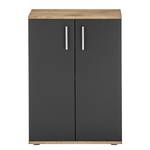 Kast Gumton 60 cm Grijs/Eikenhouten look