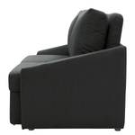 Boxspring-Schlafsofa Befasy Cordstoff Leanca: Anthrazit