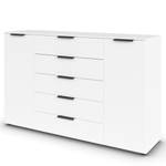 Sideboard Flipp Alpinweiß / Grau - Breite: 160 cm