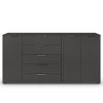 Sideboard Flipp Grau / Silber - Breite: 200 cm