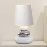 Lampe Stoney Céramique - 1 ampoule - Blanc