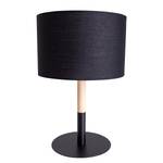 Lampe Tessile Fer / Tissu mélangé - Noir - 1 ampoule