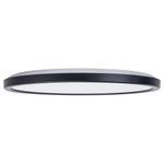 Lampada da soffitto a LED Carlo Materiale plastico - Nero - 1 punto luce - Diametro: 54 cm