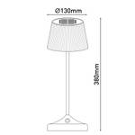 Lampe Emmi Fer / Plastique - 1 ampoule - Gris