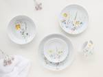 Service combiné Allround Wiesenblume Porcelaine - Blanc - 10 éléments