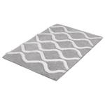 Badteppich Piana Polyester - Grau - 60 x 90 cm