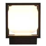 LED-Wandleuchte Athens Aluminium - Schwarz - 1-flammig