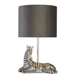 Tischleuchte Zebra Stahl - Silber / Grau - 1-flammig