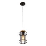 Hanglamp Vision Cage staal - zwart - Aantal lichtbronnen: 1