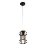 Hanglamp Vision Cage staal - zwart - Aantal lichtbronnen: 1