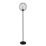 Lampadaire Rondo Acier - Noir - 1 ampoule