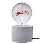 LED-Glühlampe BRIGHT LIGHT You & Me Glas - Pink