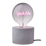 LED-Glühlampe BRIGHT LIGHT You & Me Glas - Pink