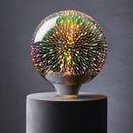 LED-Glühlampe BRIGHT LIGHT Fireworks Glas - Bunt