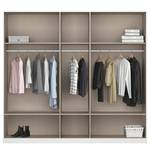 Drehtürenschrank Bari Typ B Graumetallic - Breite: 226 cm