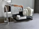 Abtropfgestell-Set Rethink Your Sink Edelstahl / Kunststoff - Grau