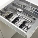 Besteckkasten Drawer Store Kunststoff - Grau