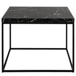 Table basse Payner Imitation marbre noir