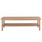 Table basse Sheoka Placage en bois véritable - Chêne / Imitation chêne - Largeur : 150 cm