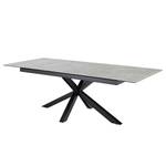 Table extensible Holcot Imitation béton - 200 x 100 cm