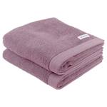 Handtuch Tom Tailor 2er-Set Baumwolle - 50 x 100 cm - Violett