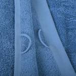 Handtuch MIG 2er-Set Baumwolle - 50 x 100 cm - Blau