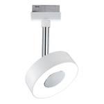 Plafondlamp Urail Spot Circle aluminium - Wit - nee