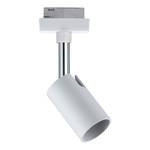 Plafonnier Urail Spot Pure I Aluminium - Blanc / Chrome - 1 ampoule