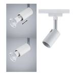 Plafondlamp Urail Spot Pure I aluminium - wit/chroom- 1 lichtbron