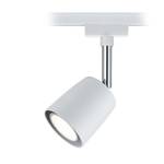 Plafondlamp Urail Spot Cover aluminium - 1 lichtbron - Wit/chroomkleurig