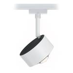 Plafondlamp Urail Spot Aldan aluminium - 1 lichtbron - Wit/zwart