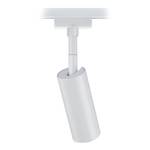 Spot Urail Tubo Aluminium - 1 ampoules - Blanc - Blanc chaud