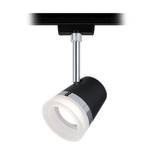 Plafonnier Urail spot cône Aluminium - Noir - 1 ampoule