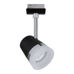 Plafondlamp Urail Spot Cone aluminium - zwart - 1 lichtbron