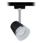 Plafondlamp Urail Spot Cone aluminium - zwart - 1 lichtbron