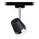 Plafondlamp Urail Spot Cone aluminium - zwart - 1 lichtbron