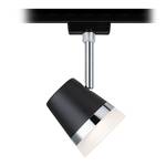 Plafondlamp Urail Spot Cone aluminium - zwart - 1 lichtbron