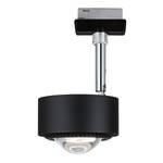 Lampada da soffitto Urail Spot Aldan Alluminio - 1 punti luce - Nero / Cromo