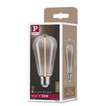 Ampoule LED Floating Shine ST64 Verre transparent - Gris