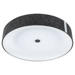 Lampada da soffitto LED Malika Alluminio / materiale plastico - Antracite - 1 punto luce