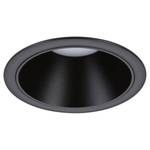 Lampada a incasso Cole Coin Alluminio / Materiale plastico - Nero - Set da 3