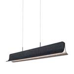 Suspension LED Noyan Aluminium / Feutre - Anthracite - 1 ampoule