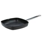 Grillpan Traditionell aluminium/roestvrij staal - zwart