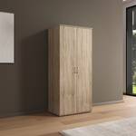 Drehtürenschrank Twin Eiche Sonoma Dekor - Breite: 85 cm