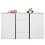 Dressoir Kourbel wit/grijs