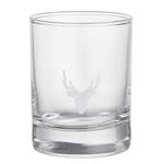 Shotglas MOUNTAIN LOVE Hirsch 6er-Set Glas - Transparent