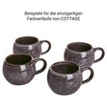 Espressotasse COTTAGE 6er-Set Steinzeug - Dunkelblau