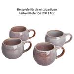 Espressotasse COTTAGE 6er-Set Steinzeug - Grau