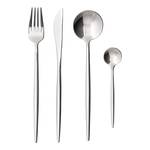 Besteck-Set STILETTO 20-teilig glänzend Edelstahl, glänzend - Silber