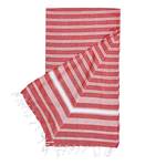 Set di 5 teli da mare SURFSIDE Cotone - Rosso